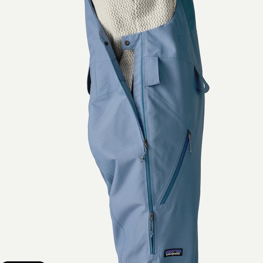 Patagonia Black Powder Town Bibs. - Picture 3 of 10